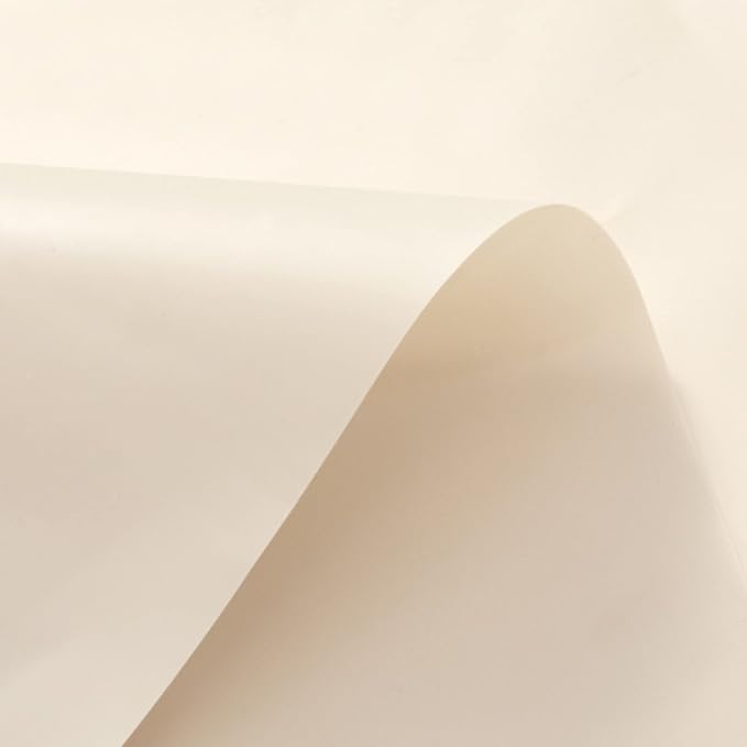Barossa Design Beige Shower Curtain Liner - Image 4