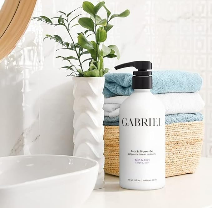 Gabriel Skincare Bath & Shower Gel, Paraben Free, Cruelty-free, Non GMO - Image 3