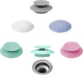 5 Pack Silicone Bathtub Stopper, Kitchen & Bathroom Drain Plug, Shower & by JdikGdik