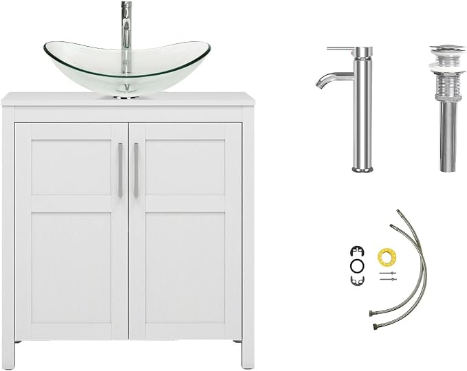 YOURLITE 30 Inches Traditional Bathroom Vanity Set - Image 7
