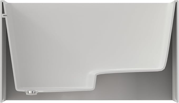 43" Acrylic Freestanding Bathtubs, Stand Alone Tub, Japanese Soaking Tub - Image 8