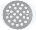 4-1/4 Inch Screw-in Round Floor Drain Cover Replacement Shower Drainer Grates by poyde