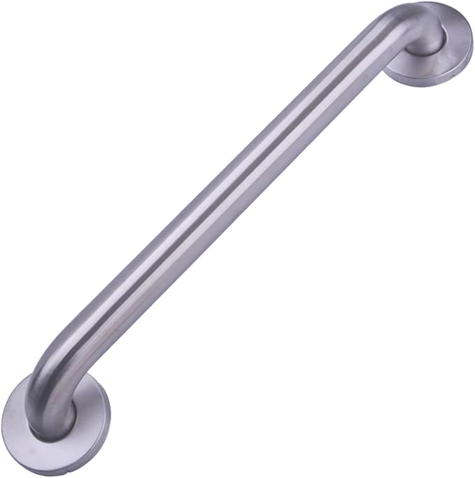 Amazon Basics Bathroom Handicap Safety Grab Bar, 16 Inch Length, 1.25 Inch by AmazonBasics