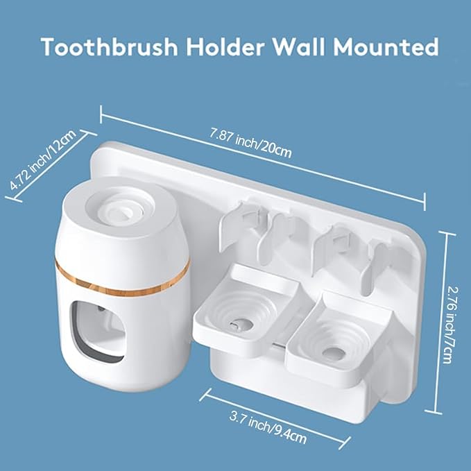 Toothpaste Dispenser Wall Mounted, Automatic Toothpaste Dispenser - Image 6