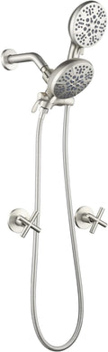 2 Handles Shower Faucet Shower System Complete 2 in 1 Shower Combo Set by DIFEINISANITARYWARE---showerfaucet---