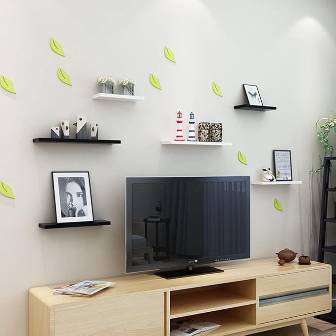 Floating Shelf, 24 in W x 12.75 in D x 2 in H Wooden Floating Wall Shelf - Image 7