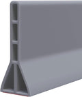 Raycity 3" High Shower Threshold Water Dam 59 IN Collapsible Shower Water by Raycity