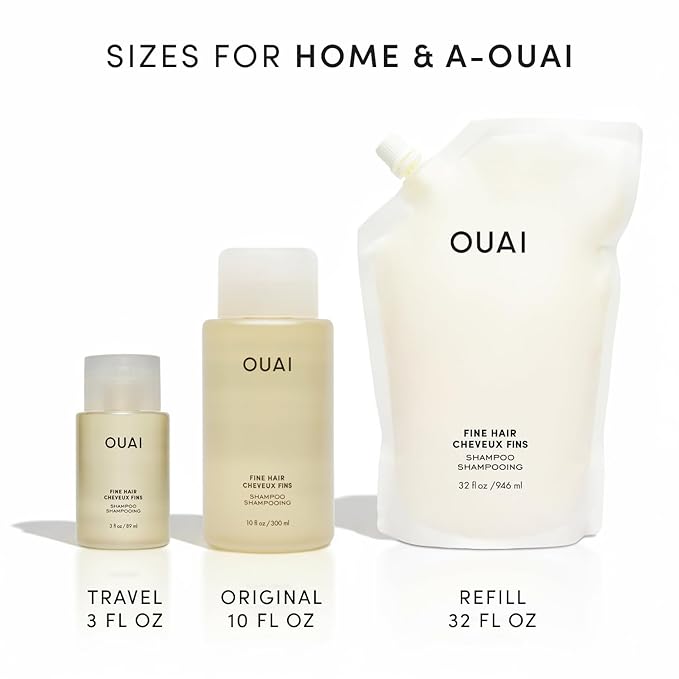 OUAI Fine Hair Shampoo Refill - Image 9