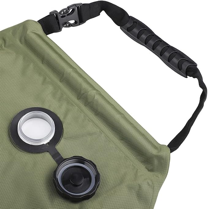 Solar Shower Bag 5 gallons 20L Solar Heating Camping Bath Bag, Large Capacity - Image 9