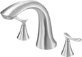 VEVOR Roman Tub Faucet, 3 Hole Waterfall Bathtub Faucet, Gooseneck Bath Tubs by VEVOR
