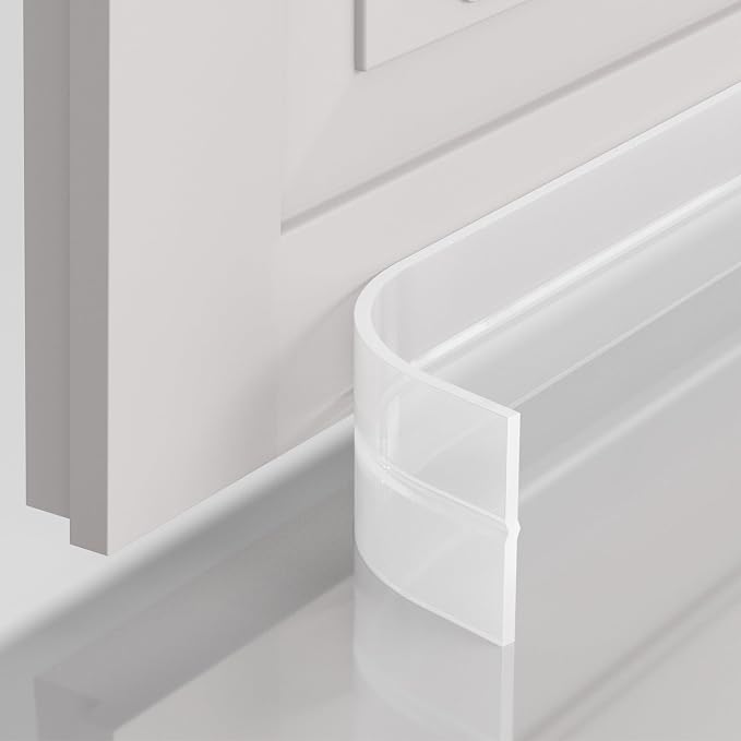 Shower Door Seal Strip, 36ft Silicone Door Frame Sealing Strip - Image 8