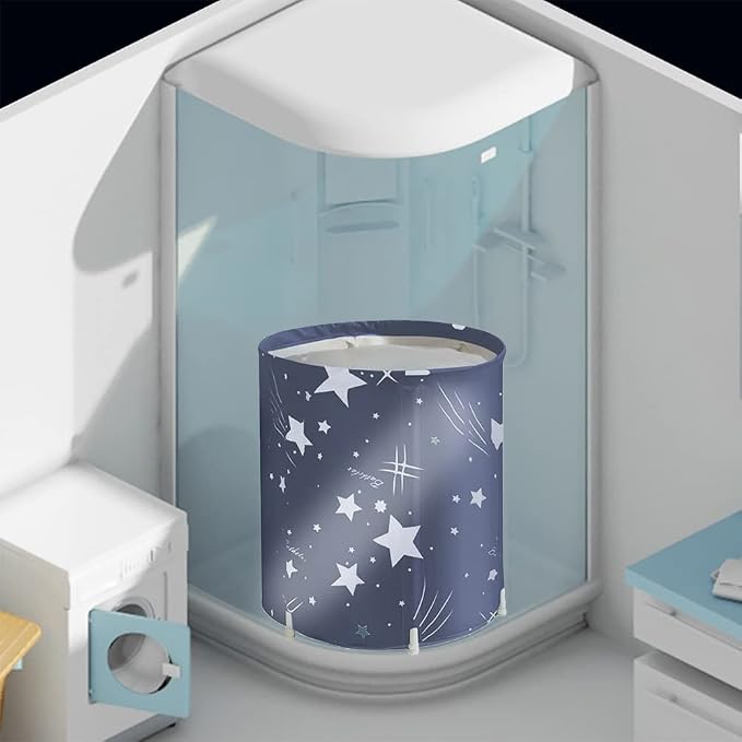ptlsy Portable Bathtub, Japanese Soaking Bath Tub - Image 3