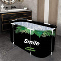 BDL Portable Bathtub for Adult 47" Large Foldable Soaking Bath Tub for Shower by BDL