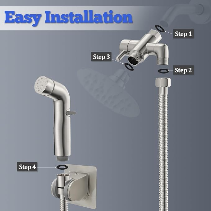 Dog Shower Attachment Metal, YDmeet Pet Shower Attachment - Image 7