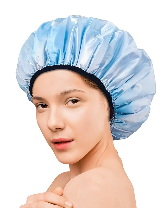 Aquior Shower Caps, Terry Lined Shower Cap - Image 7