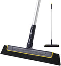 Yocada Floor Squeegee Broom EVA Foam Blade Aluminum Pole by Yocada