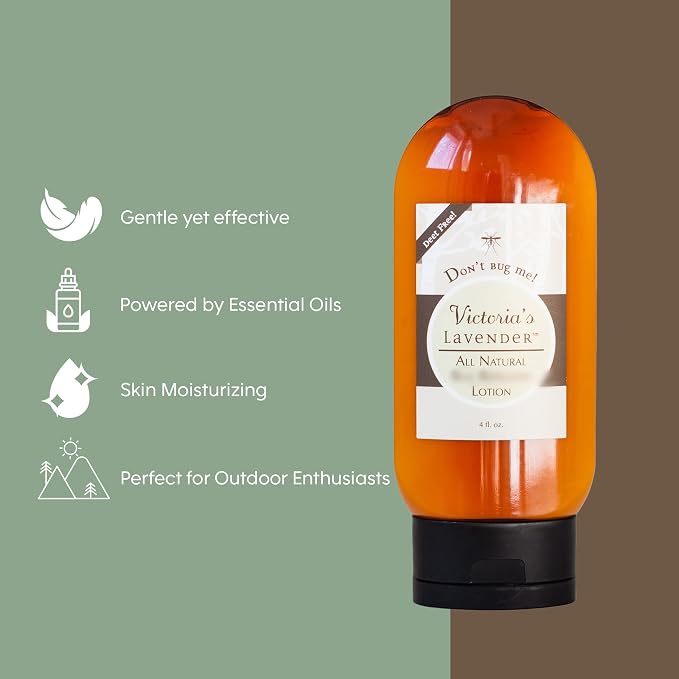 Victoria's Lavender All Natural Moisturizing Body Lotion - Image 2