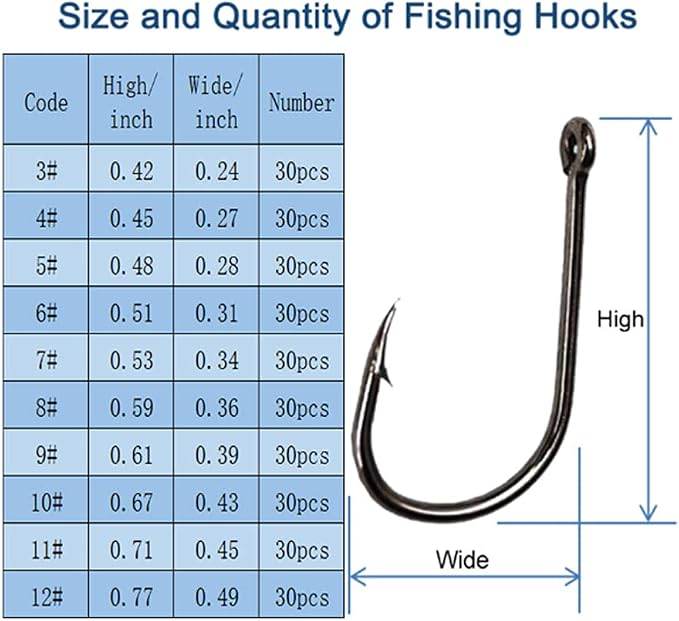 300PCS Small High-Carbon Steel Barbed Fishing Hooks - Image 2