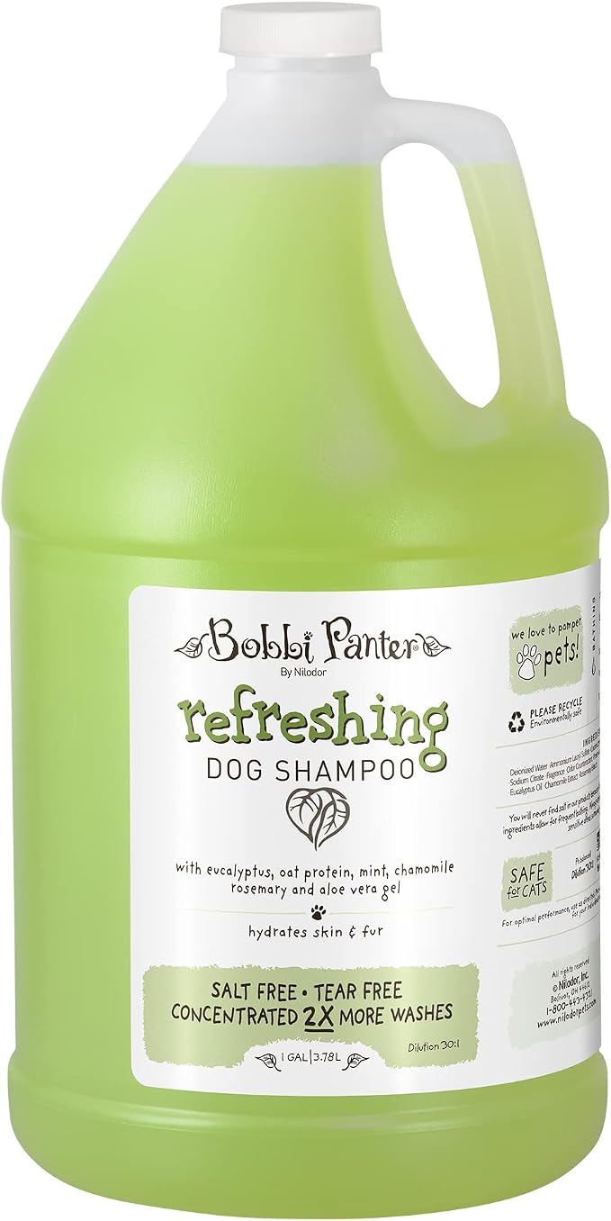 Bobbi Panter Refreshing Dog Shampoo, Hydrates & Soothes Skin & Fur, Minimizes by Arkwright