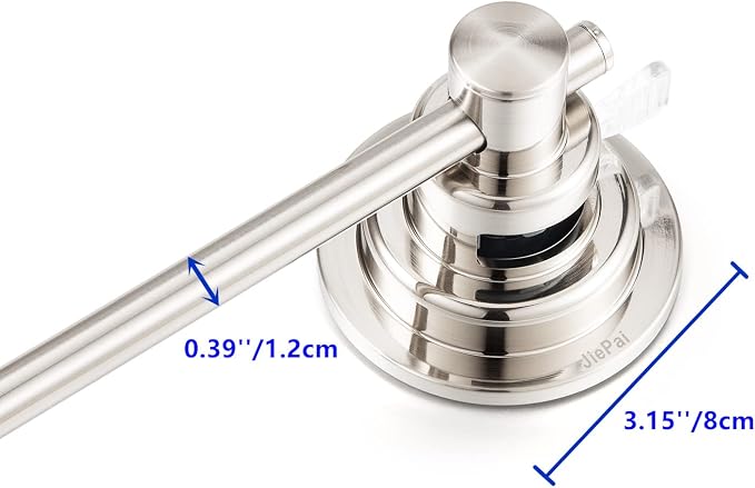 JiePai Suction Cup Towel Bar 16 Inch, Removable Vacuum Suction Towel Holder - Image 3