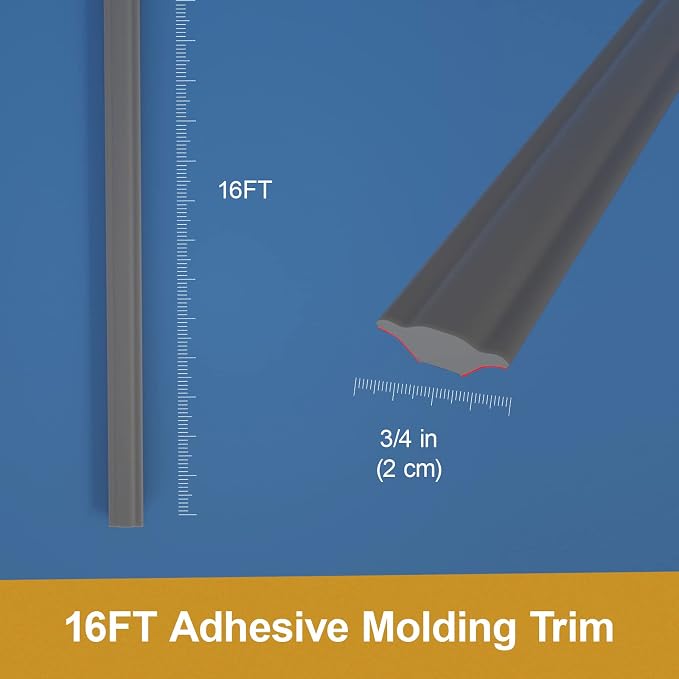 Flexible Trim Caulk Strip, Peel and Stick Trim - Image 3