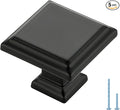 Ravinte Hardware 5 Pack Kitchen Cabinet Pulls Square Drawer Single Hole Handles by RavinteHardware