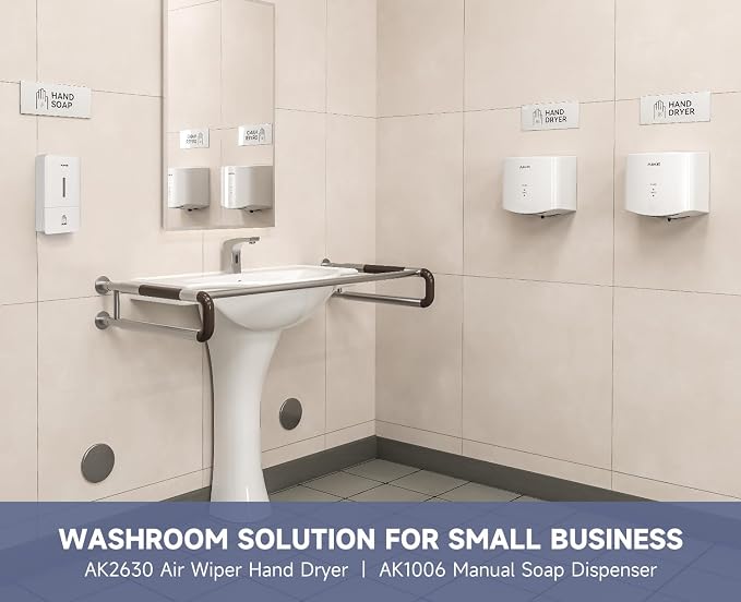 AIKE Wall Mount Liquid Soap Dispenser - Image 4