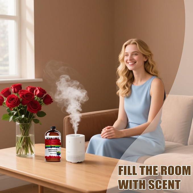 Rose Essential Oil, Rose Oil 16 Fl Oz 480ML - Image 3