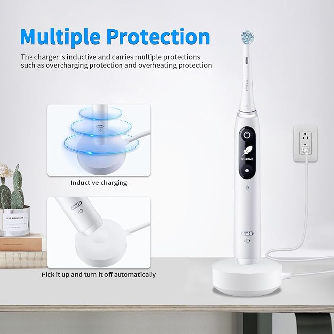 Replacement Charger for Oral-B iO Series iO7 iO8 iO9 Electric Toothbrush - Image 5