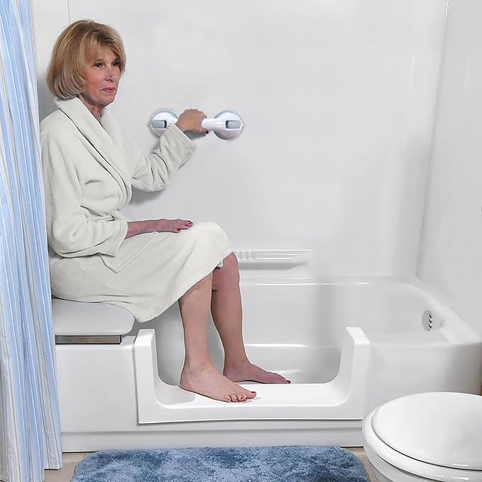 AirTight® Grab Bars for Shower Heavy-Duty 12.3-Inch ADA Compliant Grab Bar for - Image 8