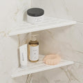 Neodrain 10 Inch Golden Corner Wall Shelf Set of 2, Floating Corner Shelves by Neodrain