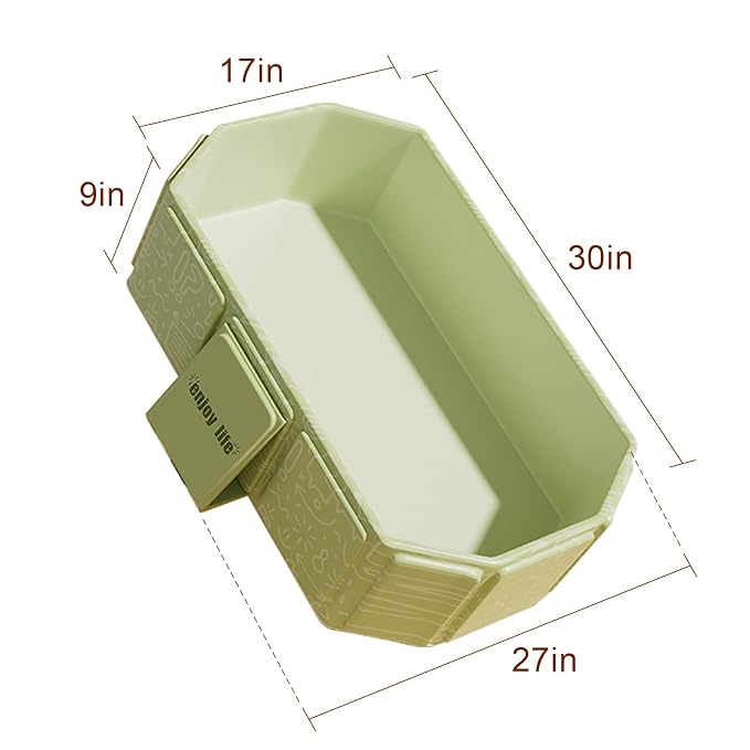 Toddler Bath Tub for Shower, Portable Baby Bathtub, Foldable Kids Bathtub – - Image 6