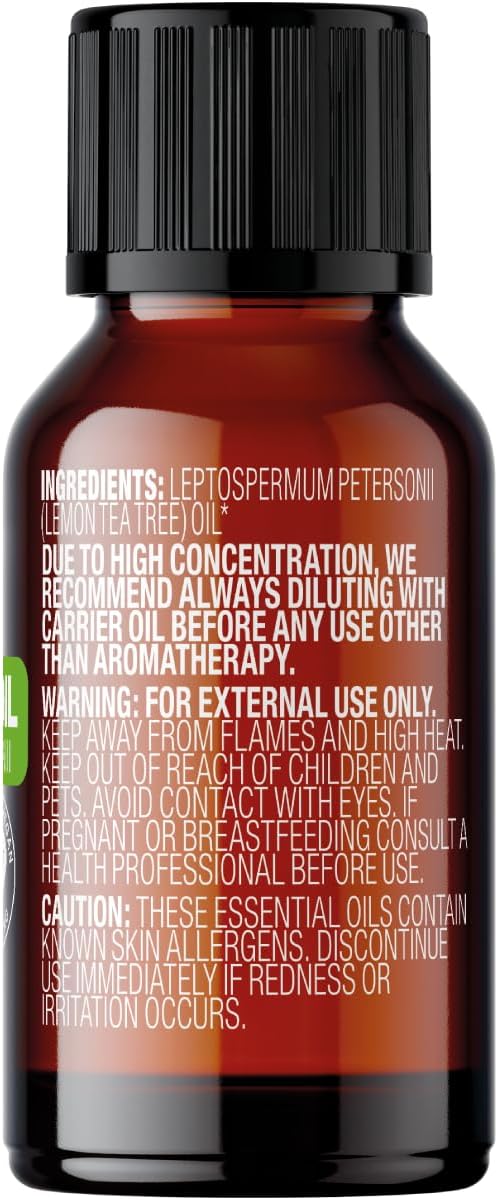Cliganic Organic Lemon Tea Tree Essential Oil, 100% Pure Natural - Image 3
