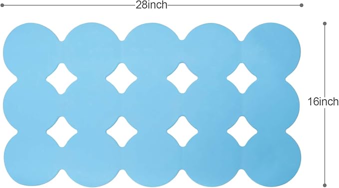 Patented Webos Non Slip Bathtub Mat Shower Mat Bath Mat Tub Mats - Image 2