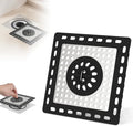 Hibbent Upgraded Shower Drain Hair Catcher, Shower Drain Cover by Hibbent