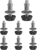 uxcell 1/4"-20 Thread Furniture Feet Levelers, 8Set 27mm L Adjustable Furniture by uxcell