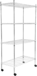 Whitmor 4 Tier Storage Shelves, Heavy Duty by Whitmor