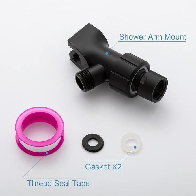 OFFO Shower Head Holder with Solid Metal Ball - Image 7