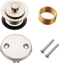 Bathtub Tub Drain Conversion Kit Assembly, Wellup Lift and Turn Twist Tub Drain by WELLUP