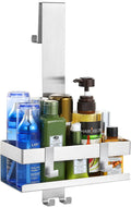 Emibele Over The Door Shower Caddy, 304 Stainless Steel Hanging Shower Caddy by Emibele