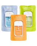 Touchland Hydrating Hand Sanitizer Spray, FRESH Trio Set, 1 FL. OZ. Travel Size by Touchland
