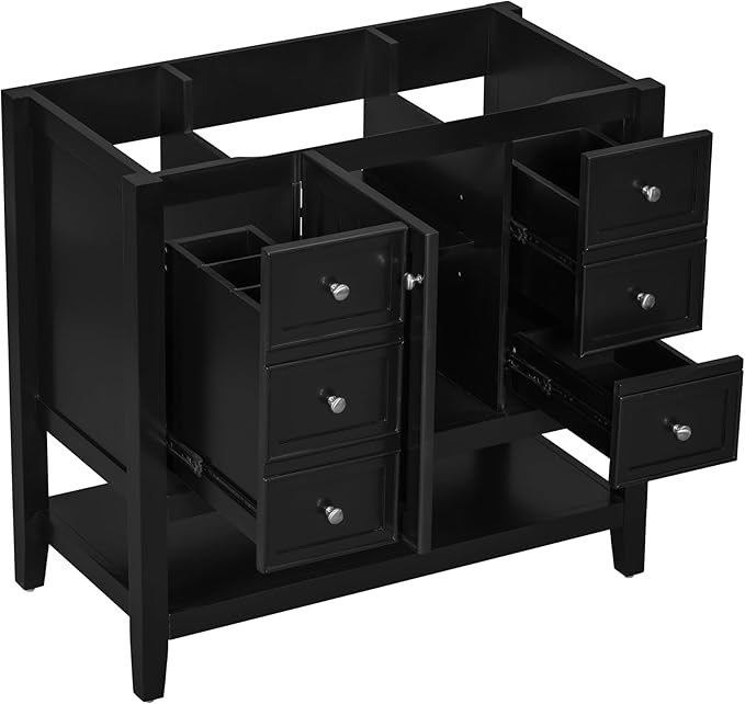 Favfurish 36" Bathroom Vanity Without Top Sink, Vanity Only - Image 4