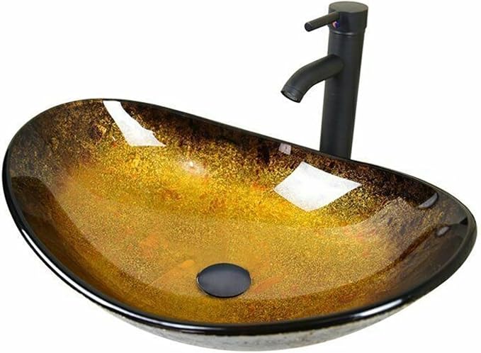 YOURLITE Bathroom Vanity, Dark Brown Modern Wood Washroom Cabinet - Image 8
