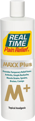 Real Time Pain Relief MAXX Plus - 12oz Bottle | Intensive Formula by RealTimePainRelief