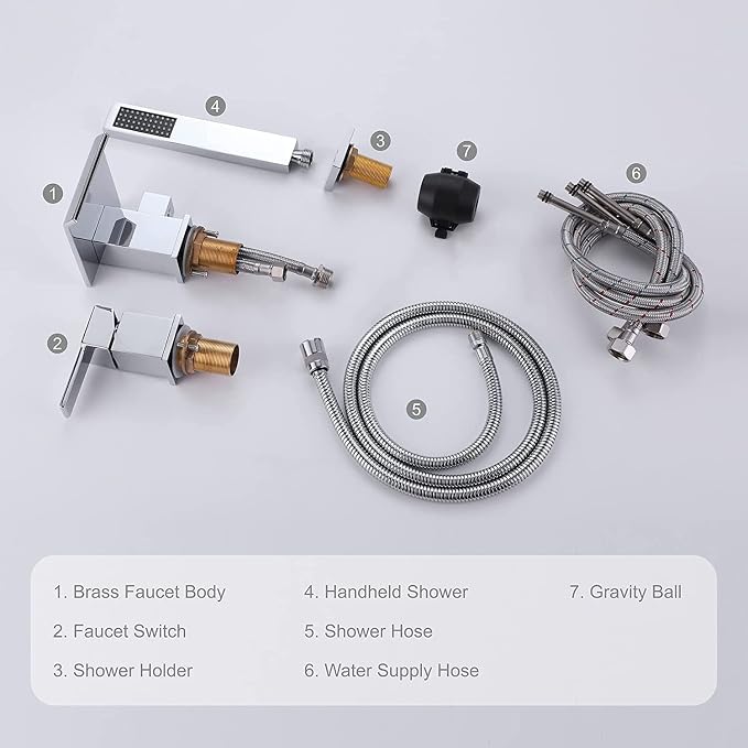 TapLong Modern Roman Tub Faucet - Image 6