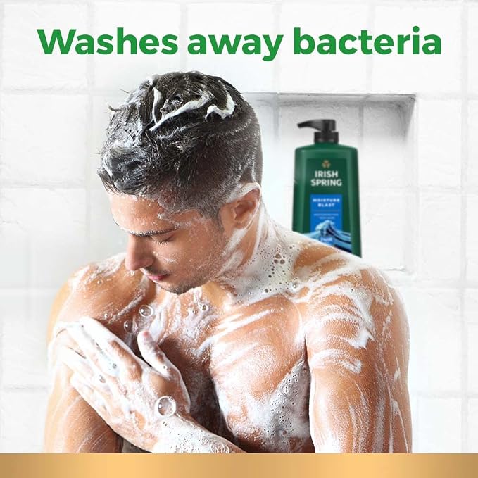 Irish Spring Mens Body Wash, Moisture Blast Body Wash - Image 11