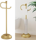 Hoimpro 25" Toilet Paper Roll Tissue Holder Free Standing by Hoimpro
