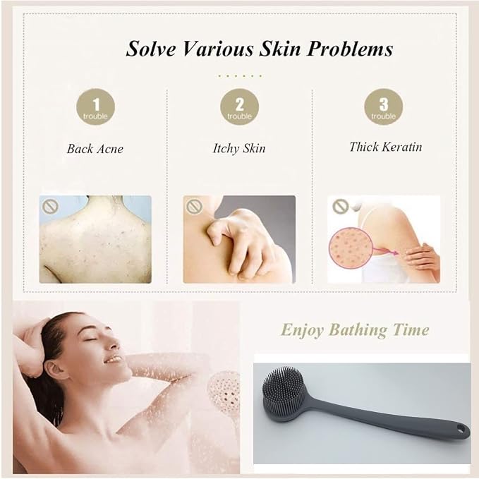 Silicone Body Scrubber - Image 3