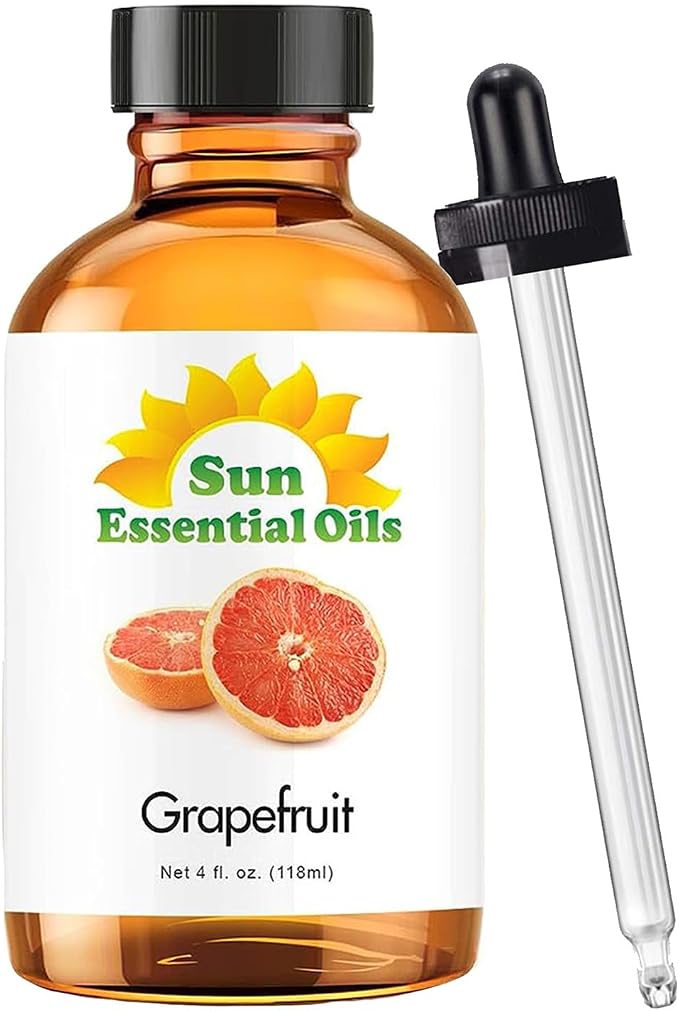 Sun Essential Oils Grapefruit Essential Oil 4 fl oz by SunEssentialOils