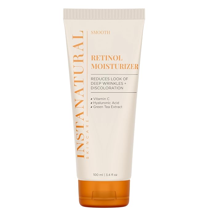 InstaNatural Retinol Moisturizer Nighttime Face Moisturizing Cream, Brightens by InstaNatural